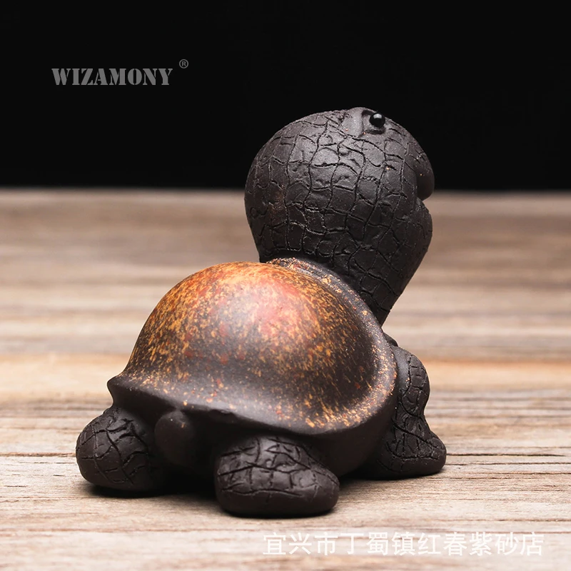 Wisamony Yixing фиолетовый чай из глины черепаха для домашних животных китайская
