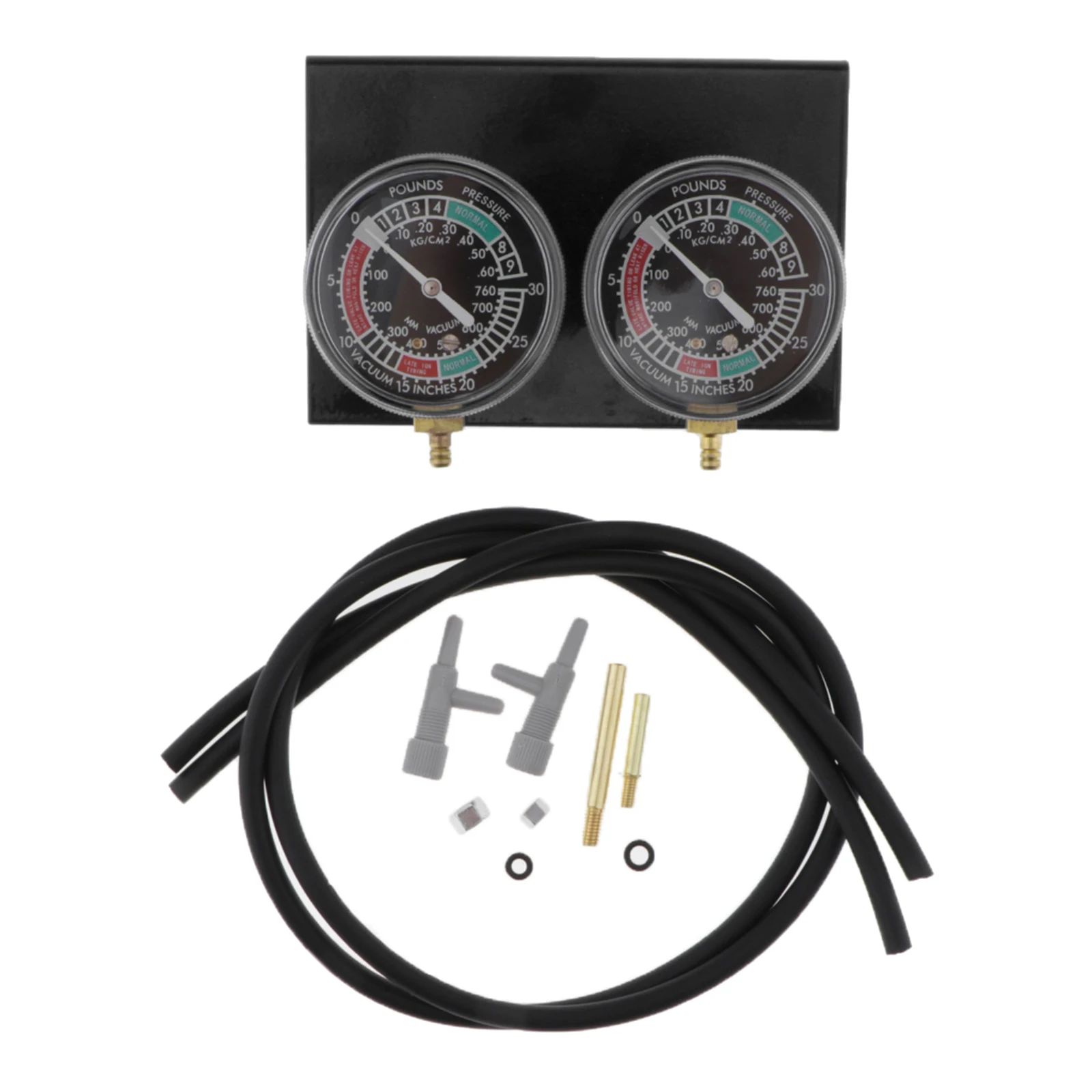 

Motorbike Carburetor Vacuum Gauge Balancer Durable for 2 Cylinder Engines