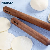japan ebony wooden rolling pin kitchen cooking baking tools crafts baking fondant cake decoration black dough roller
