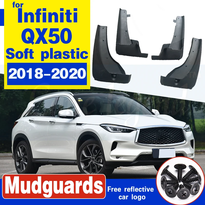Брызговики infiniti qx50 2018 2019 2020|Грязезащита| |