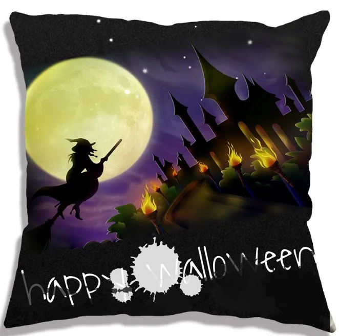 Наволочка для подушки на Хэллоуин наволочка высококачественный плюшевый