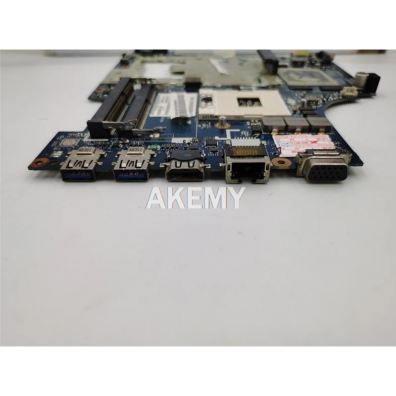 

Akemy PIWG2 QIWG5_G6_G9 LA-7988P MAIN BOARD For Lenovo G580 P580 Laptop Motherboard HM76
