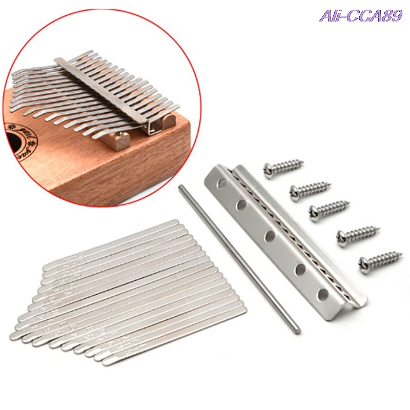 

17 Keys Kalimba Keyboard High Quality Manganese Steel Kalimba Key Chrome Music Instrument