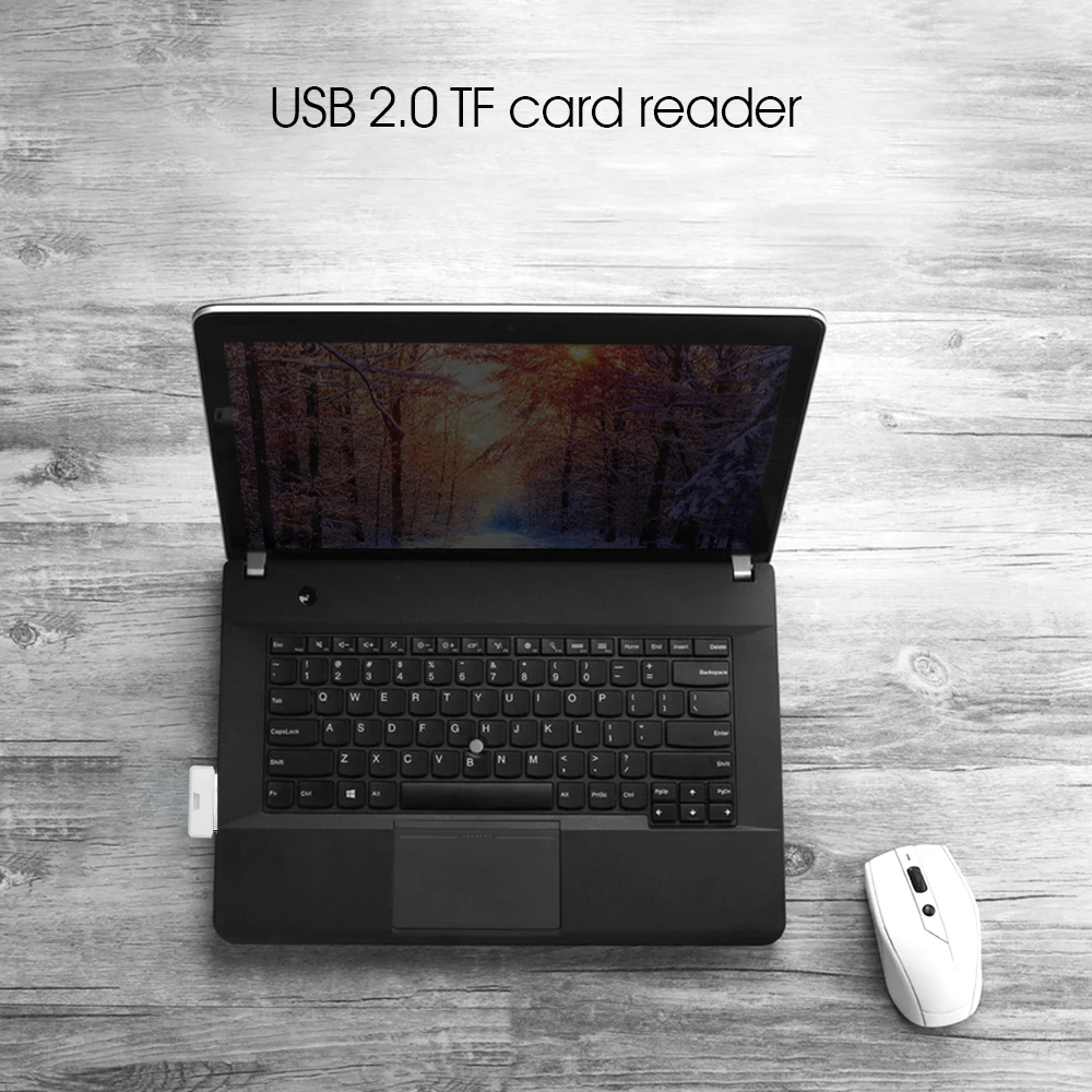 Kebidumei компьютер USB 2 0 Micro SD кардридер для ноутбука TF флэш карта ридер мини