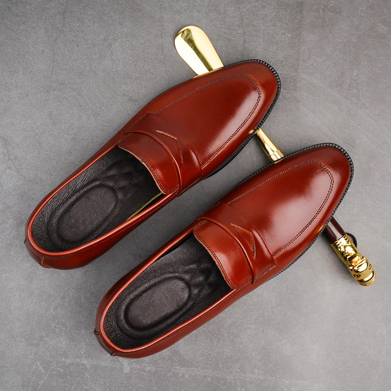 

Leisure Shoes Zapatos Informales De Hombre Fashion Men Casual Shoes For Male Shoe Flat Mens Black Spring Leather Man Causal
