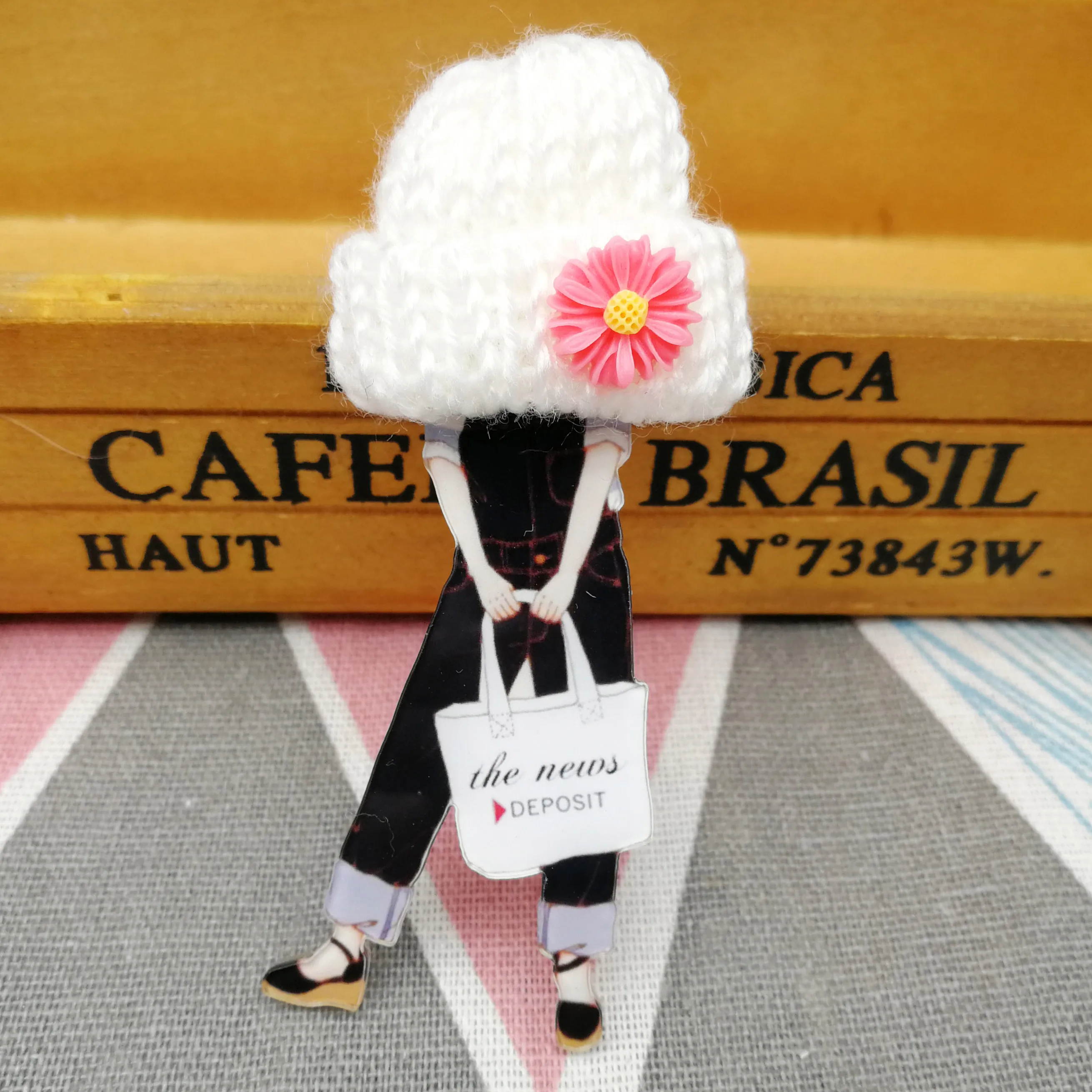 30 Модный значок для девочек Harajuku акриловые значки милый мультфильм рюкзак булавки и броши повседневная одежда брошь в стиле аниме подарки для детей - Окраска металла: 30