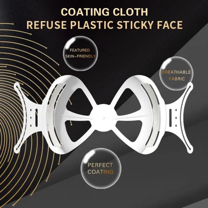 

1/2/5pcs butterfly-shaped adjustable mask support frame three-level adjustment with aromatherapy box anti-boring mask frame Rack