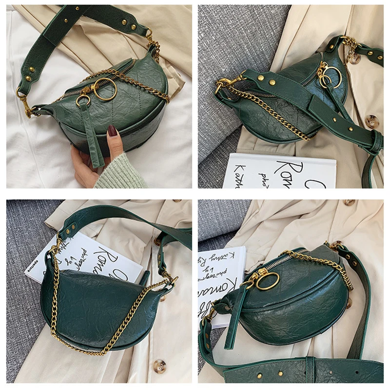 Сумки через плечо из искусственной кожи для женщин маленькая сумка с цепочкой