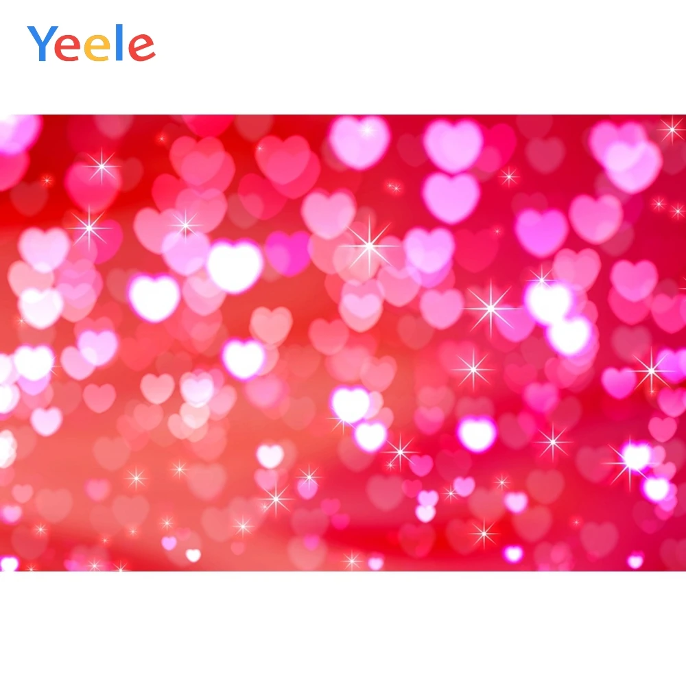 Yeele сказочные блестящие фоны в горошек стиле боке для детской портретной