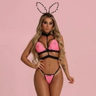 Новое сексуальное прозрачное белье кружевной купальник на завязках, комплекты бюстгальтеров и трусиков, горячее эротическое сексуальное женское белье порно Lenceria Mujer