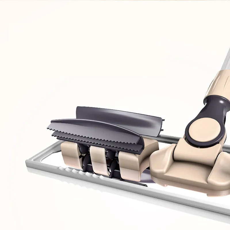 Плоская Швабра для мытья пола ковша волшебная и легкая из микрофибры вращающаяся