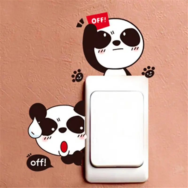 

Creative DIY Switch Wall Stickers Kids Room Vinyl Decal Home Decor Animals Sticker Children Baby Bedroom Decoration Accessories