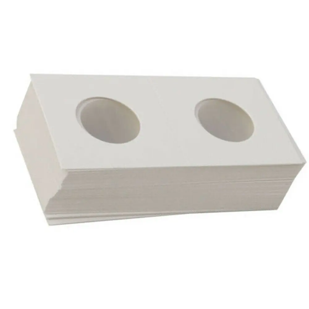 100 шт. картонные держатели для монет|Фотоальбомы| |