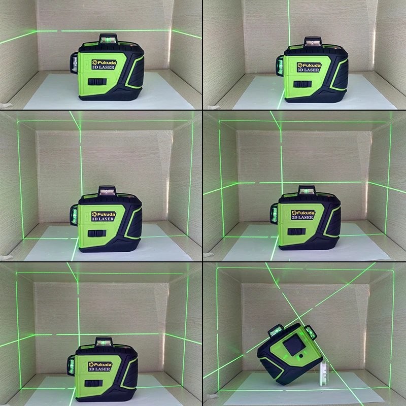 3D лазерный уровень Foton 12 линий 360 градусов горизонтальный и вертикальный крест