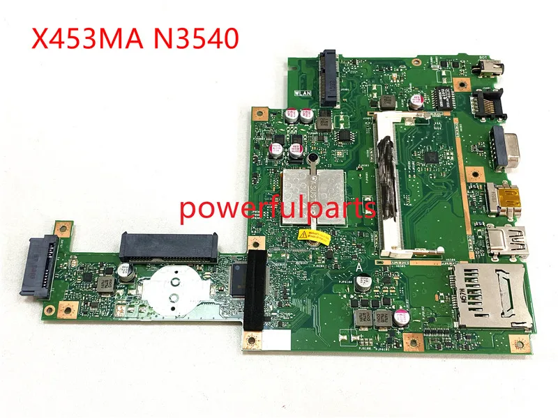 100% новая материнская плата для asus x453ma с процессором N3540 rev.2.0 90NB04W0 работает