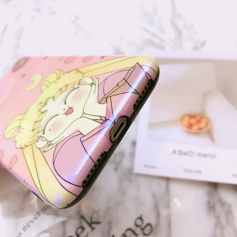 LANCHE для Xiao mi Red mi Note 7 mi 8 9 se 6X чехол Blu-Ray японский Сейлор Мун Аниме Мягкий силиконовый чехол для телефона Coques Capa