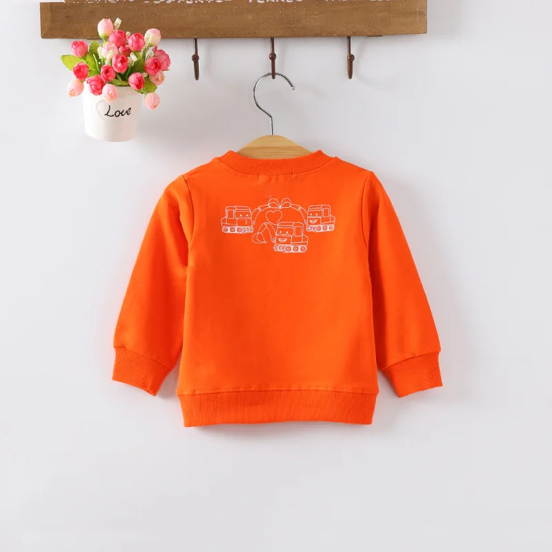 DIIMUU Осенняя Толстовка для маленьких мальчиков и девочек пуловер футболка с