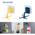 Вращающийся настенный крючок, подвесная кухонная стойка для хранения, лопатка, держатель ложки, ванная комната, вешалка для полотенец, вешалка для ключей, одежды, кухонный Органайзер