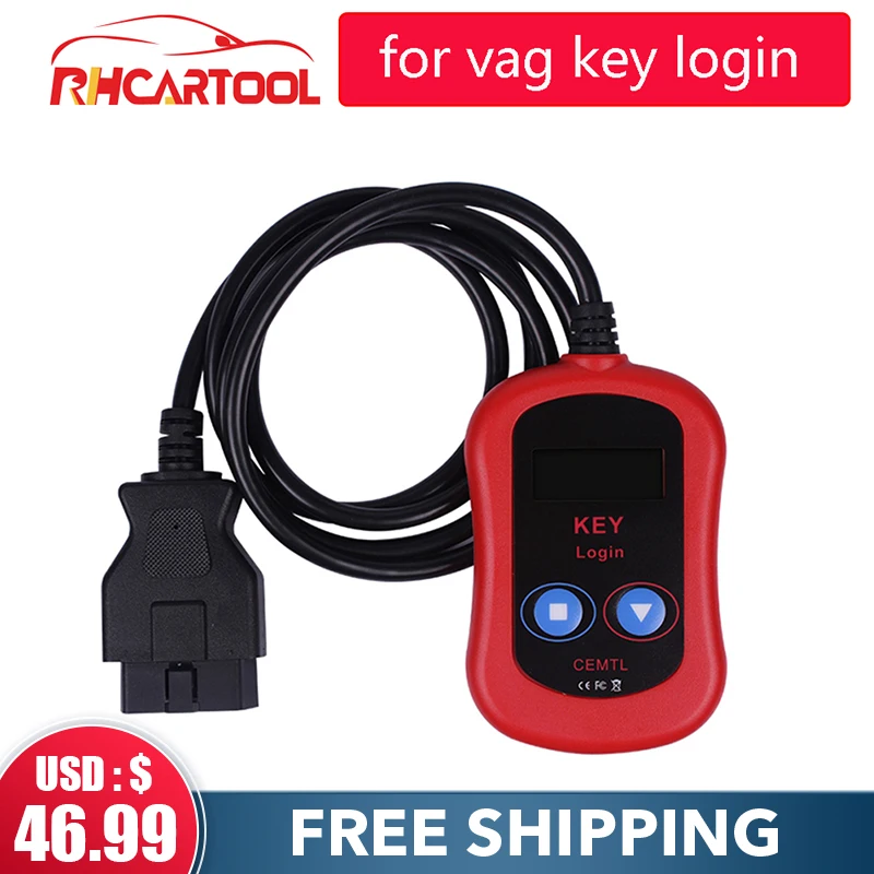 OBD2 для входа в VAG ключ простая использовании работа с obd2 audi Для vw pin считыватель