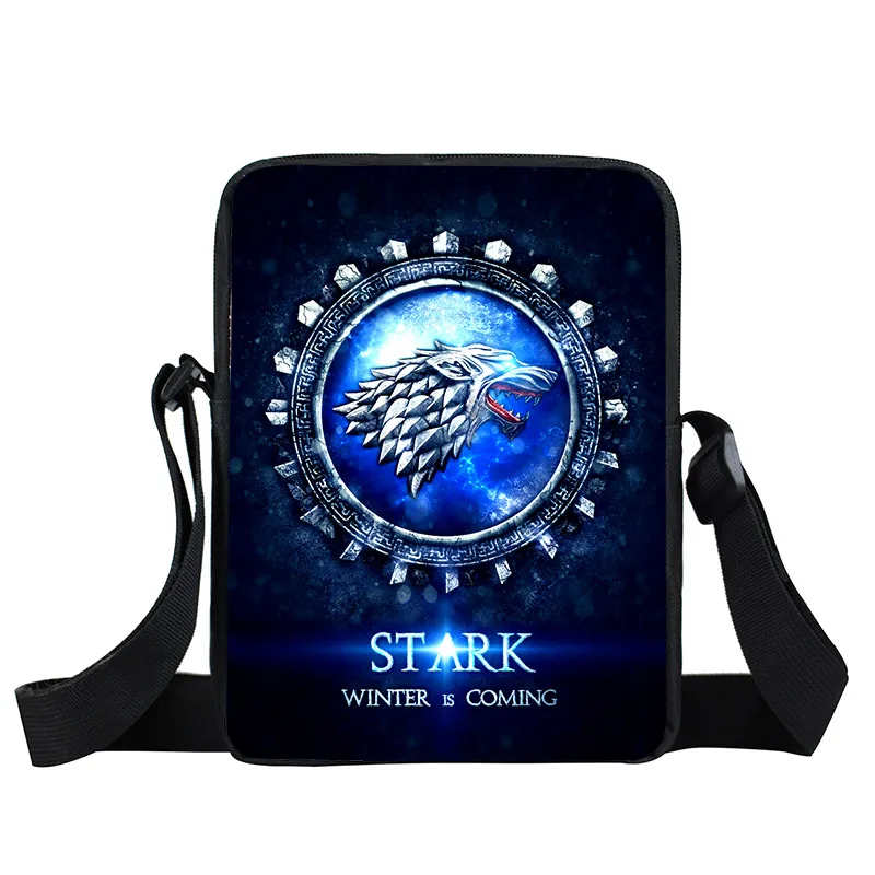 XKB-QLDYX44 Valar Morghulis сумка-мессенджер ночные часы мини сумка на плечо женские сумки Мужские Игры престолов детские школьные сумки детские сумки - Цвет: XKB-QLDYX44