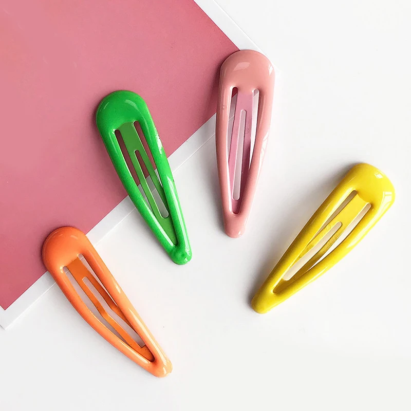 1 шт. блеск Карамельный цвет для девочек оснастки заколка волос Детская Мини в