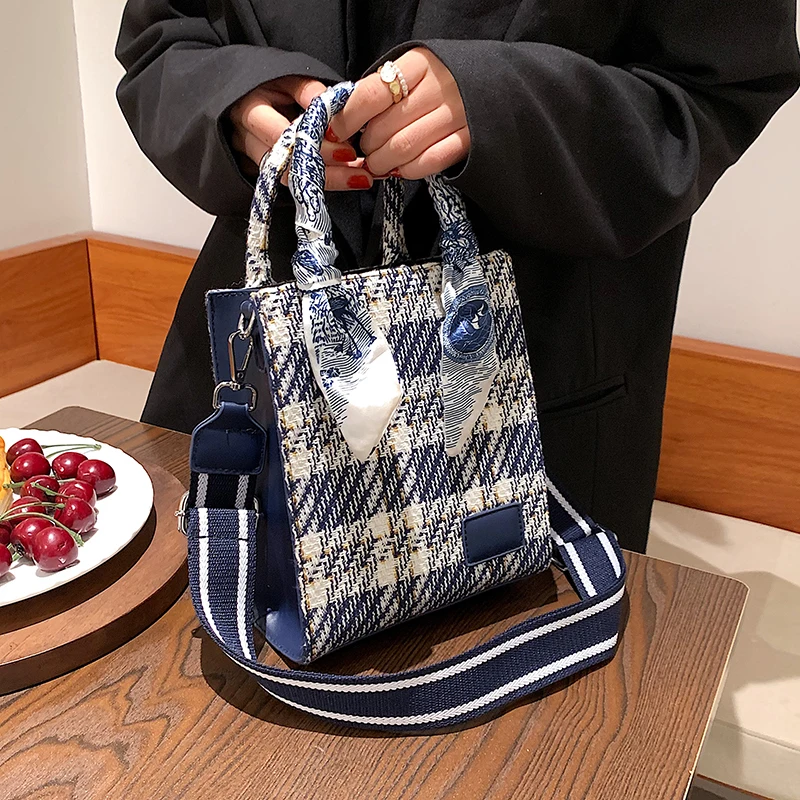 

Новая женская универсальная сумка 2021, модная сумка-мессенджер, шерстяная сумка, сумка-тоут, сумка на плечо, ширина: 18 см