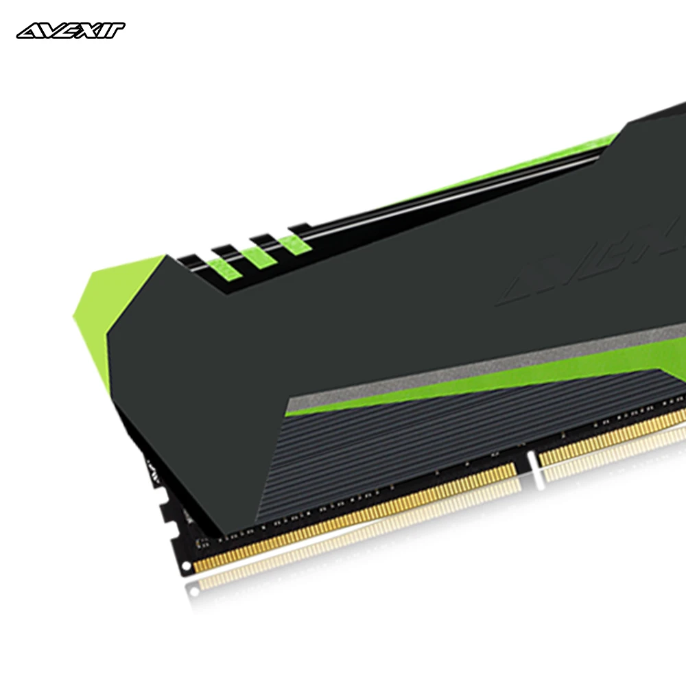 Avexir verde Raiden ddr4 ОЗУ 2 ГБ 4 8 16 32 64 Гб escritorio dimm 2666 МГц 3000 3200 para juego con alto | Компьютеры и офис
