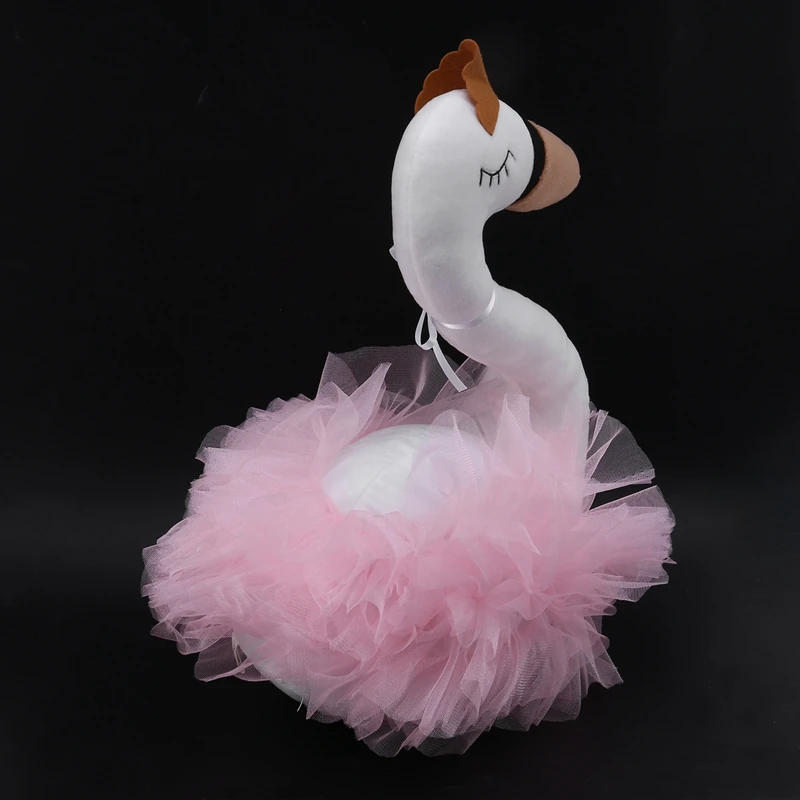 

Soft Swan Plush Doll Toy Stuffed Plush Pillow Swan Women Girls Indoor Baby Room Decoration