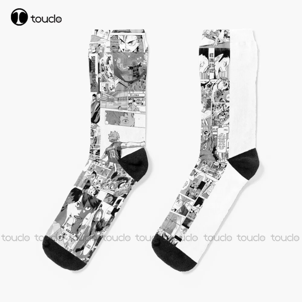 

Haikyuu! Manga Collage V2 Socks warm socks Personalized Custom Unisex Adult Teen youth Socks 360° digital print Fashion new