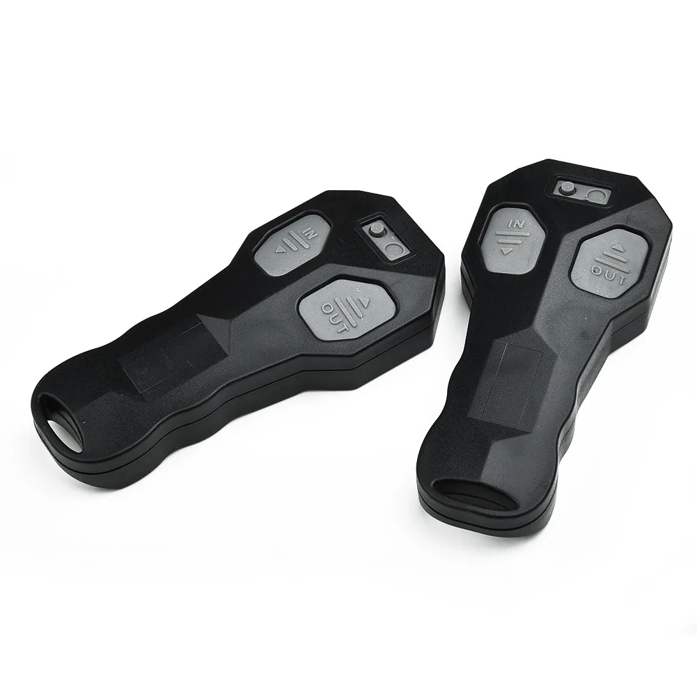 

Winch Remote control With Receiver Accessory Black For Jeep Parts Replacement SUV Set