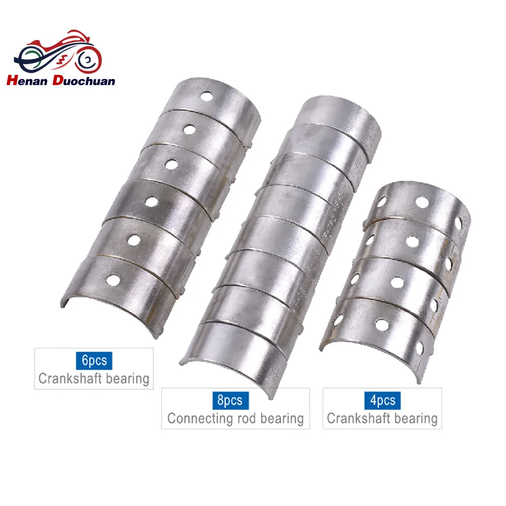 

0.25 24.75mm Con Rod Connecting Rod & 27.75mm Crankshaft Main Bearing Kit for Kawasaki Motorcycle ZXR250 ZXR 250 ZR250 ZR 250