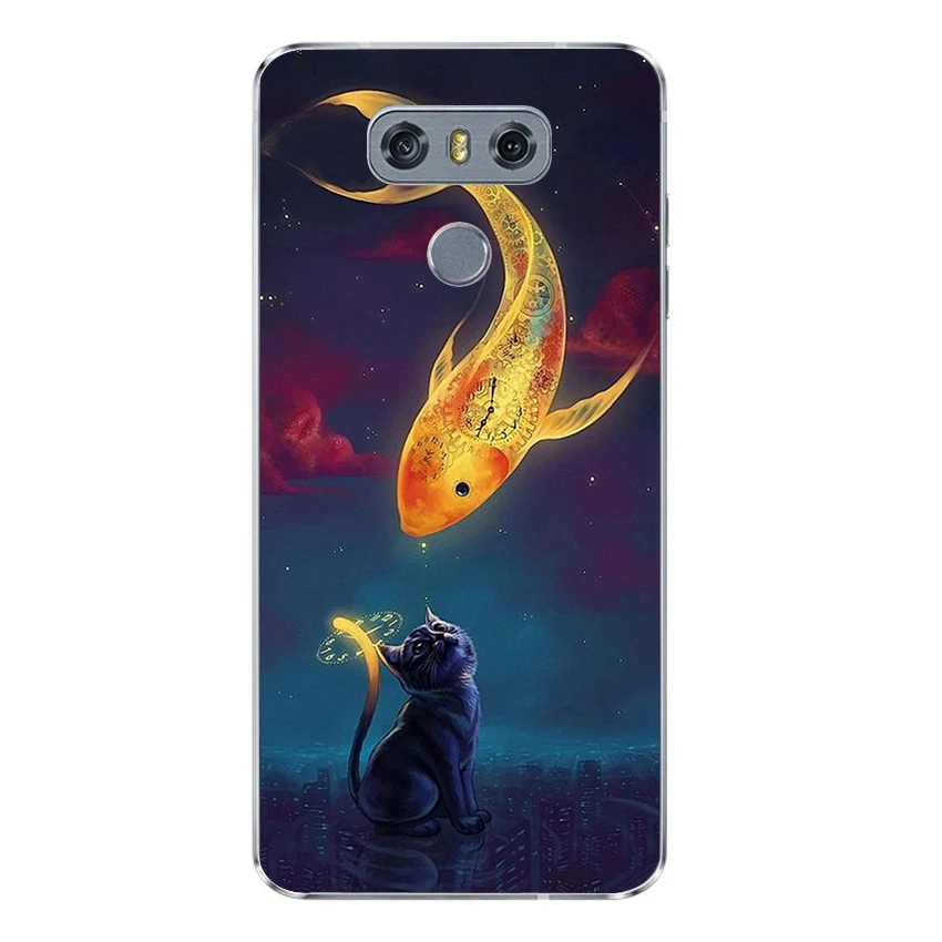 Ciciber Animal Cat для LG G7 G6 G5 G4 V40 V35 V30 V20 THINQ мягкие ТПУ чехлы телефонов чехол K8 K10 K4 K7 2017 2018 K9