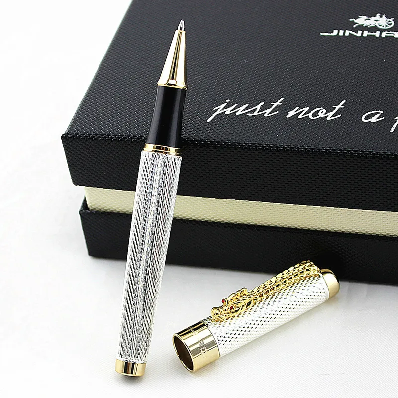 JinHao Роскошная шариковая ручка ДРАКОН высококачественная металлическая офисная