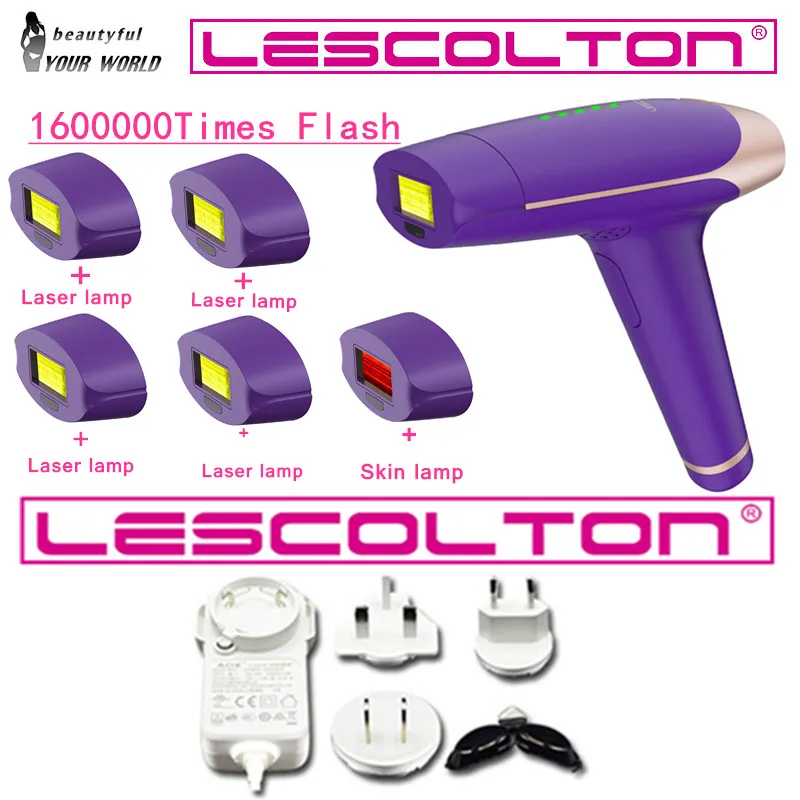 Lescolton 1600000 импульсов постоянный IPL эпилятор Электрический Фотоэпилятор для