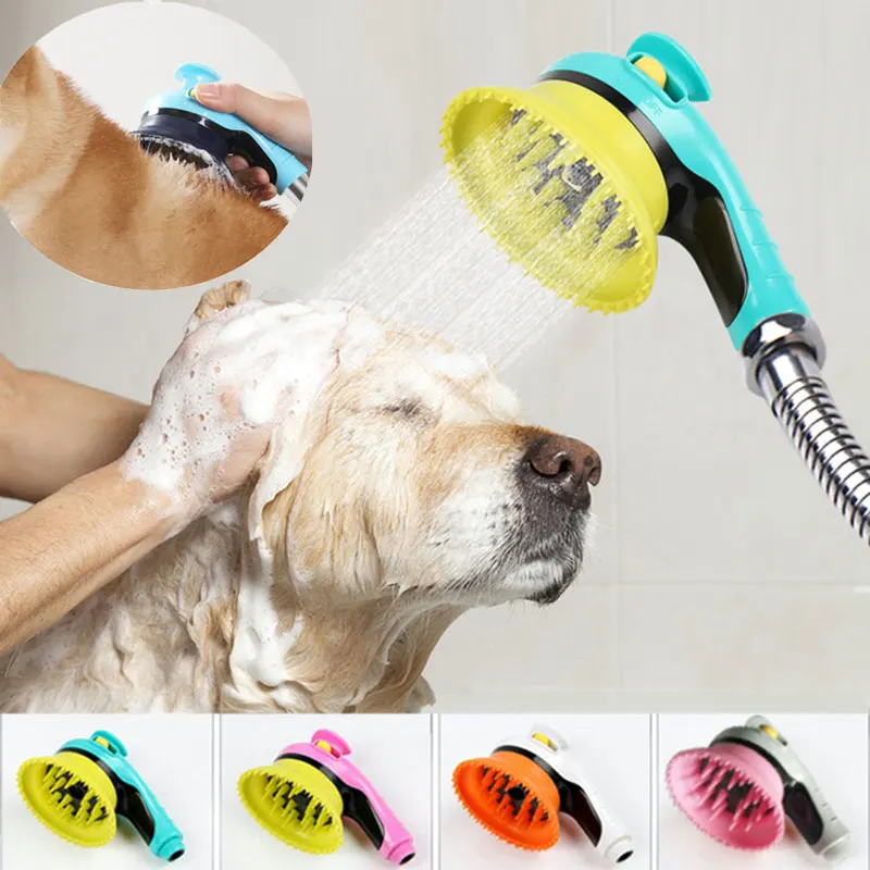 Удобный массажер для собак и кошек расческа душа аксессуары ванной домашних