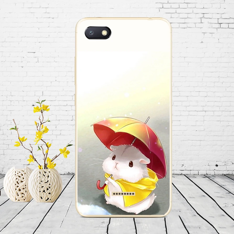 B17 Силиконовый чехол для xiaomi redmi 6a защитный чехол Мягкий ТПУ чехол для телефона Чехлы для xiaomi redmi 6A чехол бампер 6a Coque - Цвет: B17