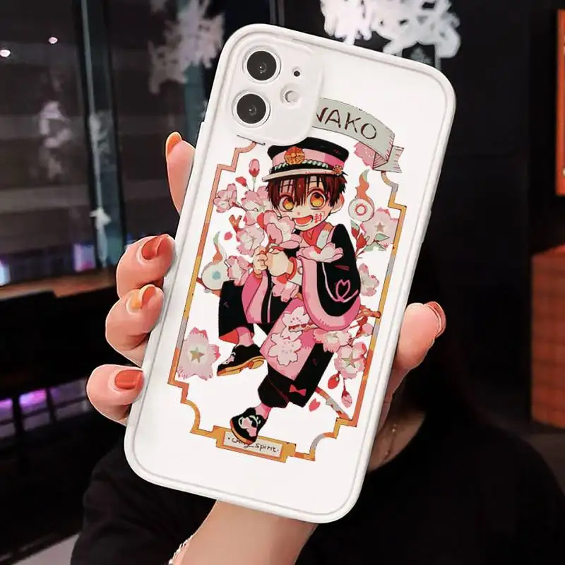 

Toilet Bound Hanako Kun anime Phone Cases matte transparent For iphone 7 8 11 12 plus mini x xs xr pro max high quality cover