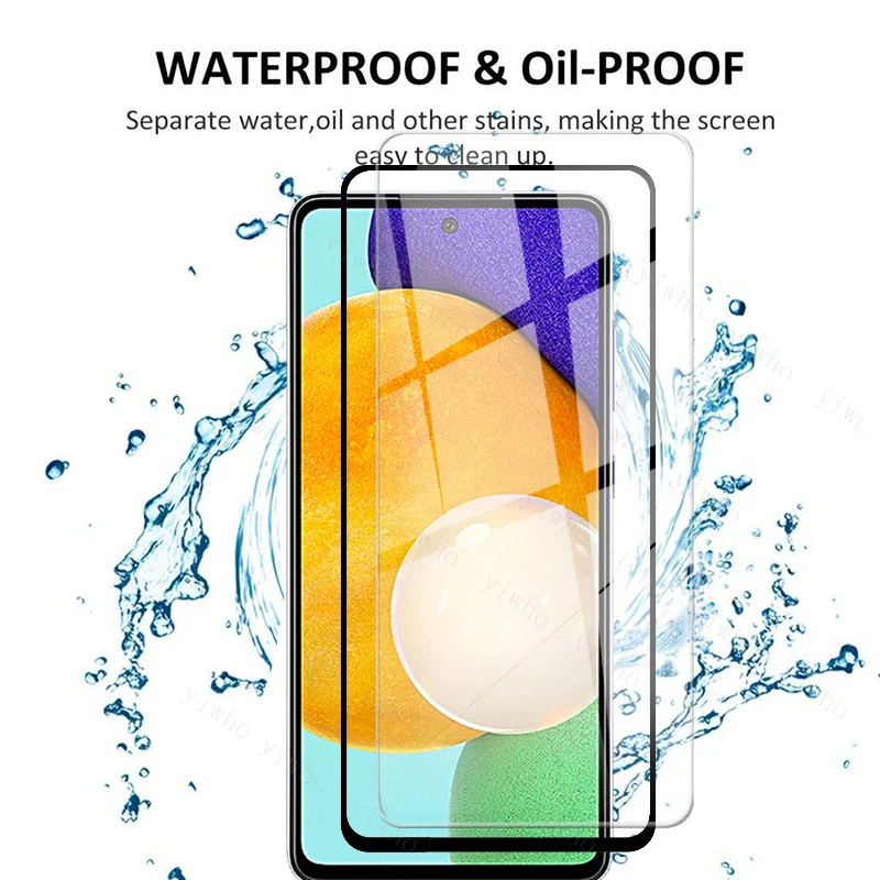 Tempered Glass for Samsung Galaxy A52 A22 5G A12 A42 A72 A82 Screen Protector Lens Film for Samsung A12 Clear Protective Glass