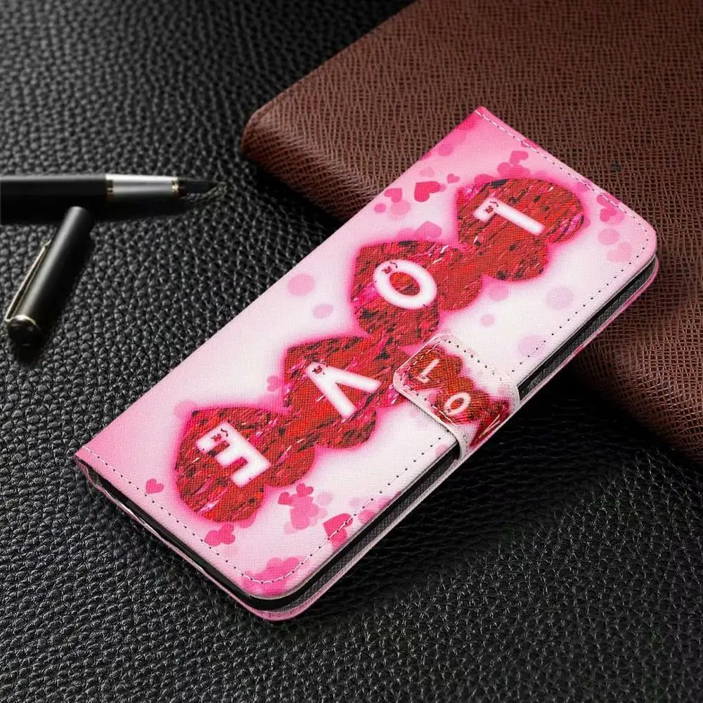 Кожаный чехол-бумажник с откидной крышкой для Samsung galaxy A10 A20E A30 A40 A50 A60 S10 S20 Plus чехол