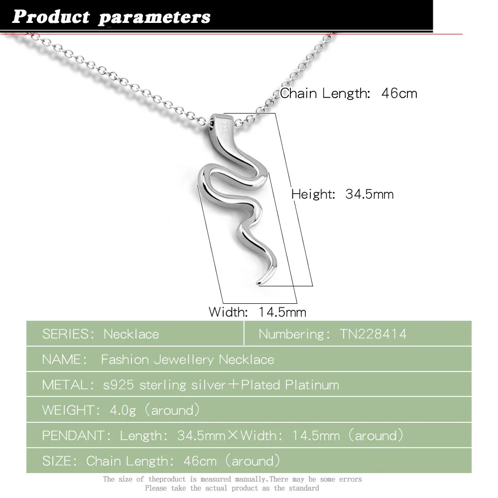 Минималистичные женские ожерелье Оригинальный 925 стерлингового серебра чокер с