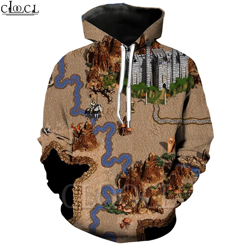 

CLOOCL Newest Hoodies Game Heroes of Might & Magic 3D Print Fashion Men Women Hoodie Harajuku Sweatshirts Tops Streetwear Hoody