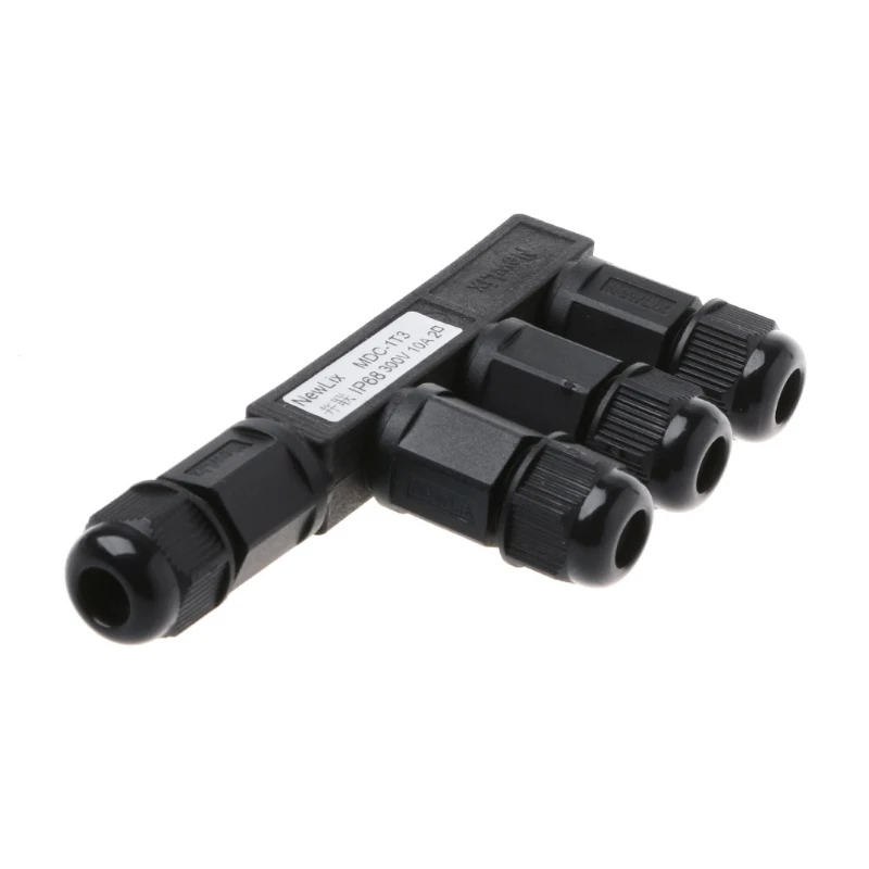 Водонепроницаемый Электрический винтовой соединитель штепсельная вилка провод