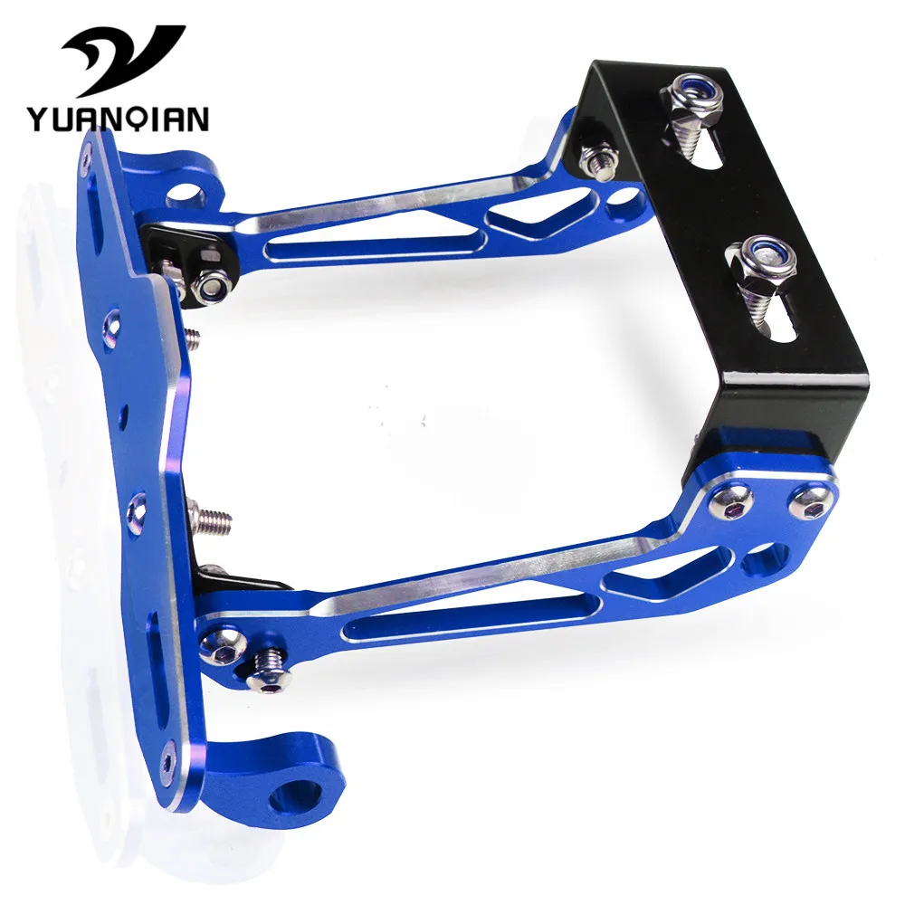 Универсальные мотоциклетные алюминиевые номерные знаки рамка держатель