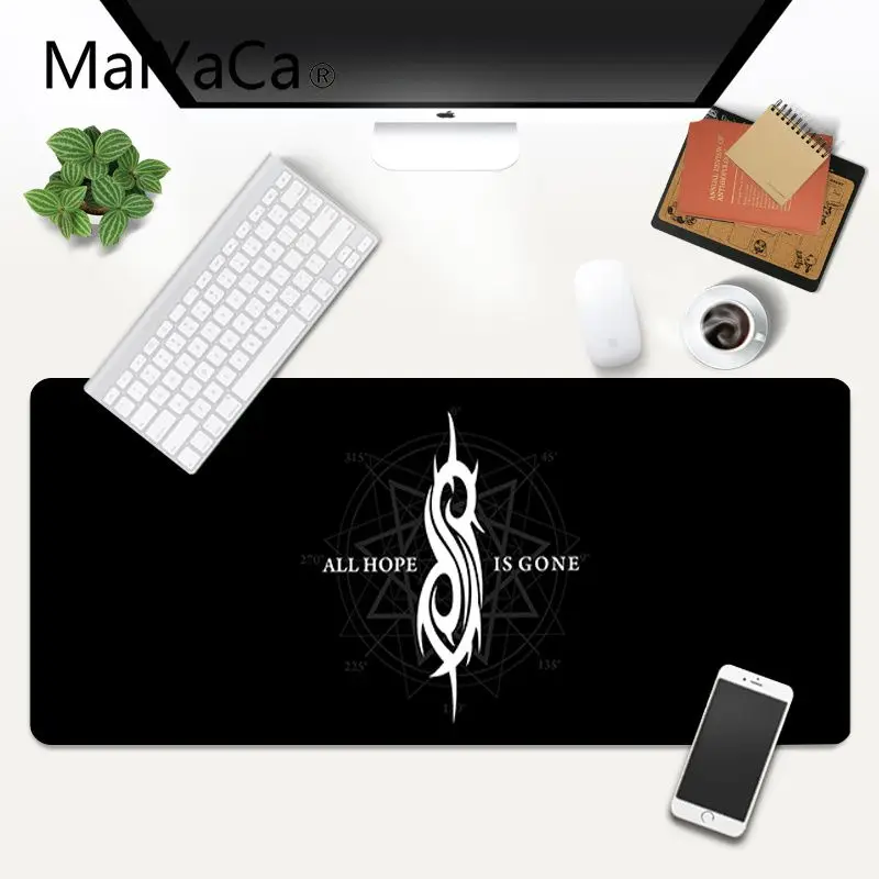 

Slipknot Rock Boy Gift Pad Anti-Slip Durable Rubber Computermats Size for 900x400x3mm and 700x300x3mm xxl Mousepad
