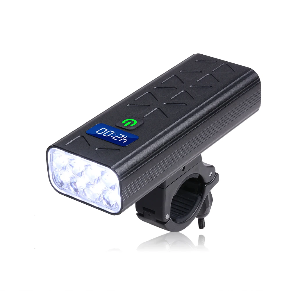 

Фсветильник велосипедный 8xT, 6 светодиодный одов, зарядка через USB, 6000 лм