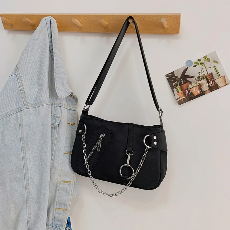 

2021 New Fashion Nylon Women Messenger Bags Casual Ladies Purse Handbag Female Crossbody Bags Shoulder Bags Waterproof Tote