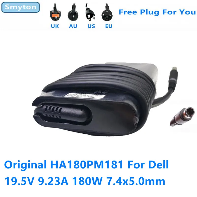 Оригинальное зарядное устройство для ноутбука Dell 19 5 в 180 а 7540 Вт HA180PM181 DA180PM180 INSPIRON