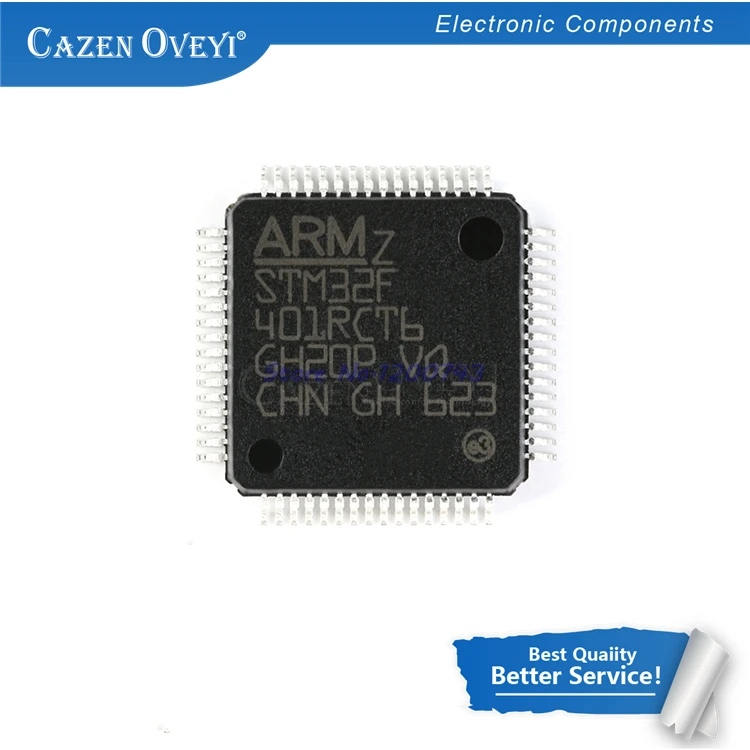 1 шт./лот STM32F401RCT6 STM32F401 QFP 64 микросхема новый оригинальный в наличии|Интегральные