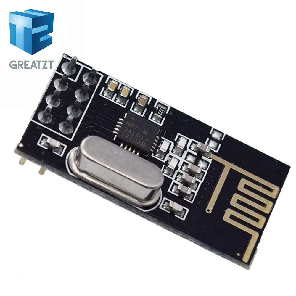 1 шт. GREATZT NRF24L01+ модуль беспроводной передачи данных 2,4G/обновленная версия NRF24L01