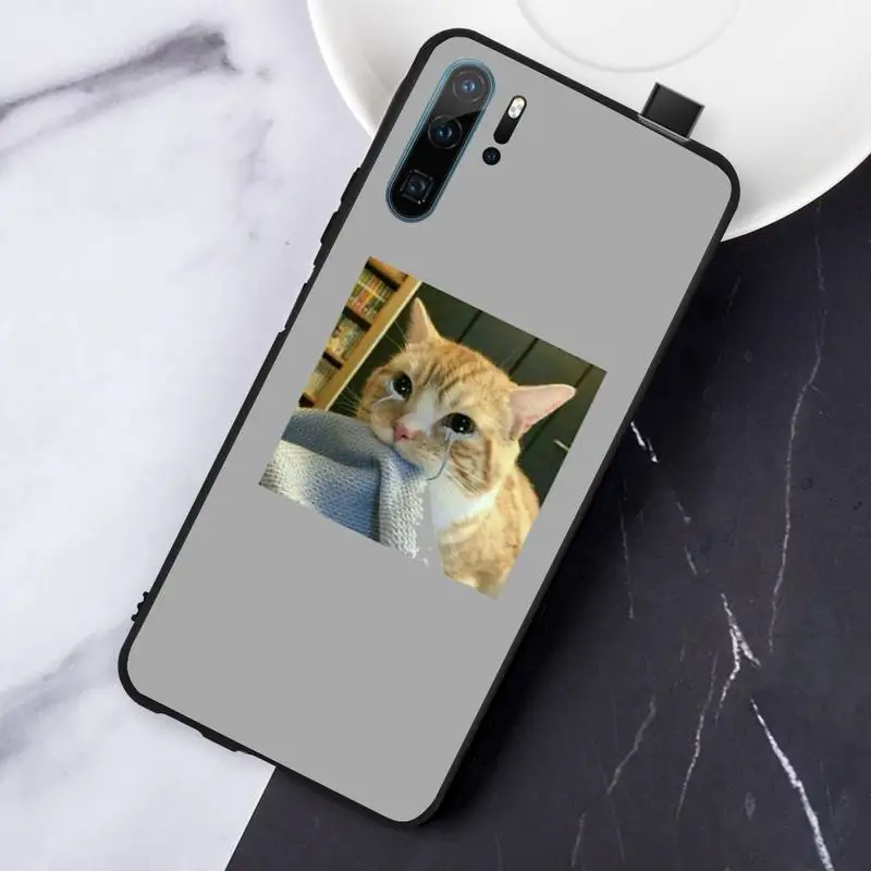 

Cat aesthetics animation cover Phone Case For Huawei honor Mate P 10 20 30 40 Pro 10i 9 10 20 8 x Lite